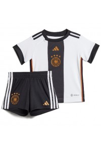 Duitsland Babytruitje Thuis tenue Kind WK 2022 Korte Mouw (+ Korte broeken)